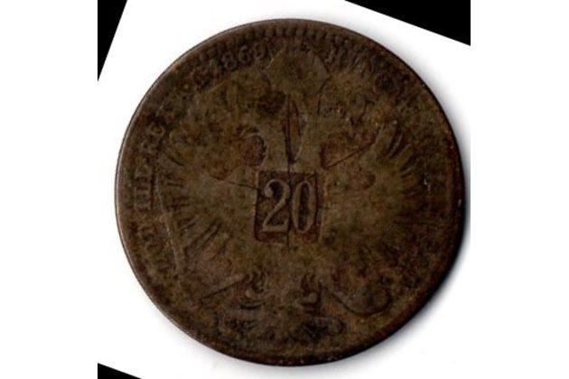 20 Kreuzer 1869 (wč.139)