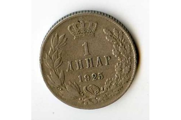 Mince Jugoslávie  1 Dinar 1925 (wč.760)     