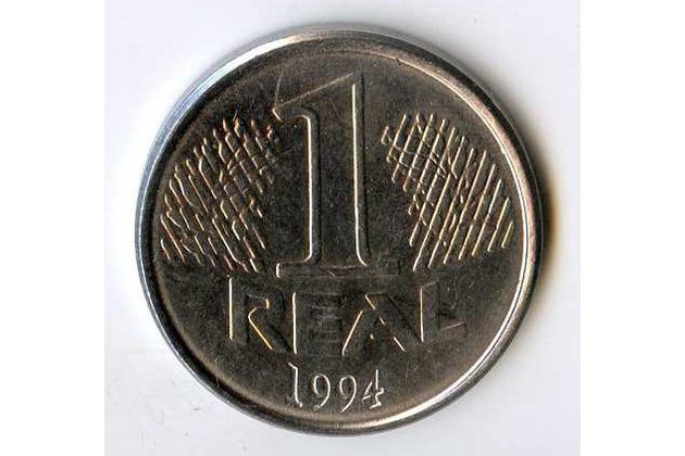 Mince Brazílie  1 Real  1994 (wč.400)           