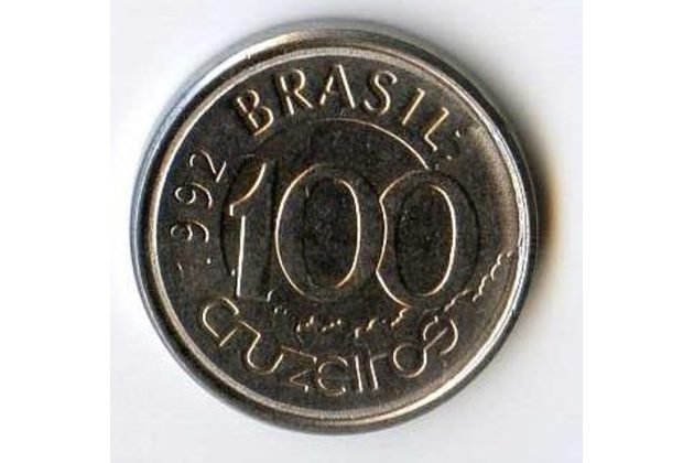 Mince Brazílie  100 Cruzeiros 1992 (wč.390)      