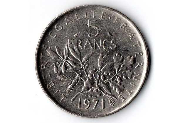 5 Francs r.1971 (wč.1003)