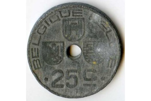 Mince Belgie 25 Cent 1946  (wč.72)         