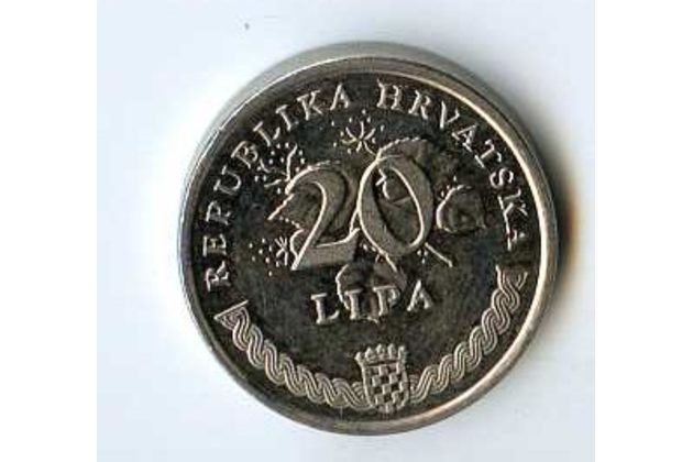Mince Chorvatsko  20 Lipa 1995 (wč.200)    