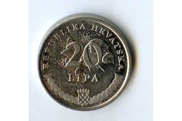 Mince Chorvatsko  20 Lipa 1995 (wč.201)     