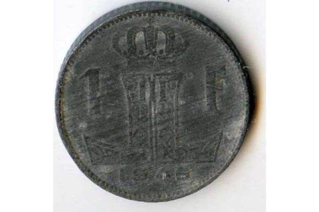 Mince Belgie 1 Franc 1945  (wč.109)                    