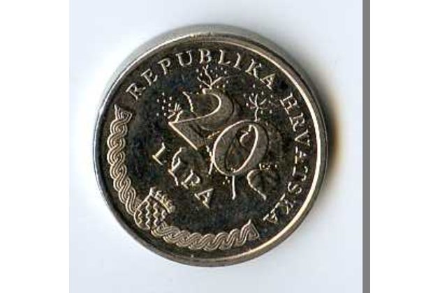 Mince Chorvatsko  20 Lipa 1999 (wč.208)    
