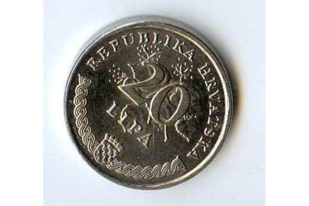 Mince Chorvatsko  20 Lipa 2002 (wč.214)     