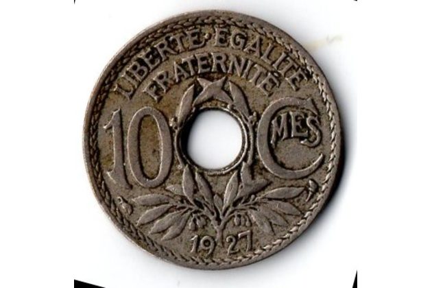10 Centimes r.1927 (wč.180)