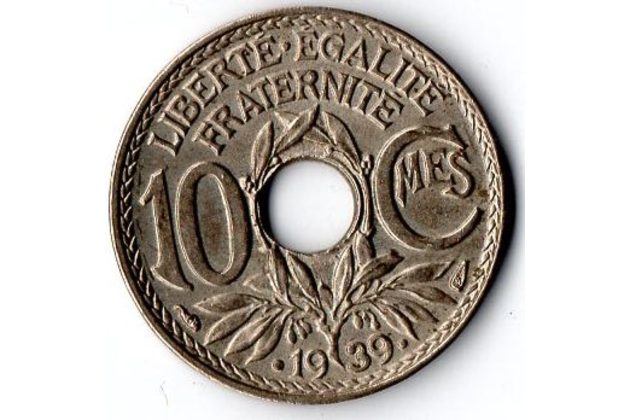 10 Centimes r.1939 (wč.205)