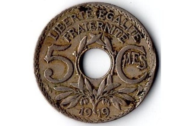 5 Centimes r.1919 (wč.105)