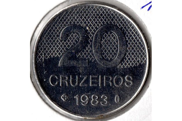 Mince Brazílie  20 Cruzeiros 1983 (wč.330)           