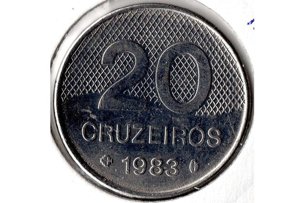 Mince Brazílie  20 Cruzeiros 1983 (wč.331)            