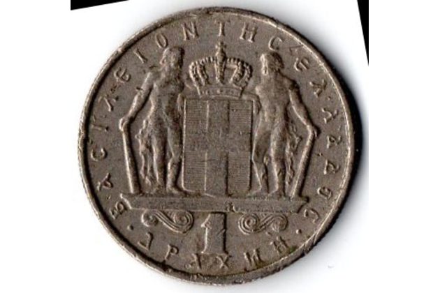 Mince Řecko  1 Drachma 1967 (wč.335)                              