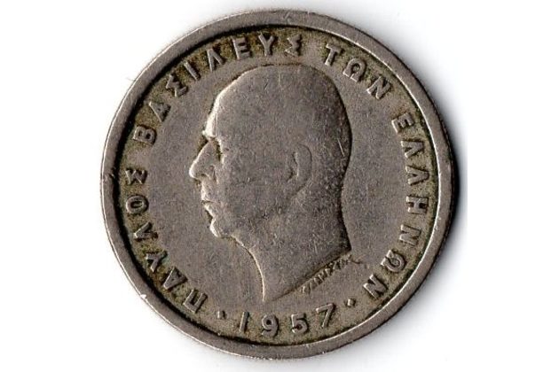 Mince Řecko  2 Drachma 1957 (wč.464)              