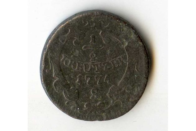 1/2 Kreuzer  1774 S (wč.52) 