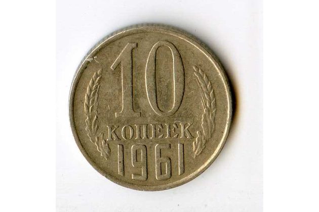 Rusko 10 Kopějky r.1961 (wč.500)         