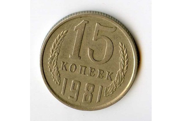 Rusko 15 Kopějky r.1981 (wč.641)     