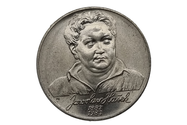100 Kčs Jaroslav Hašek (1983) (Wč.161)