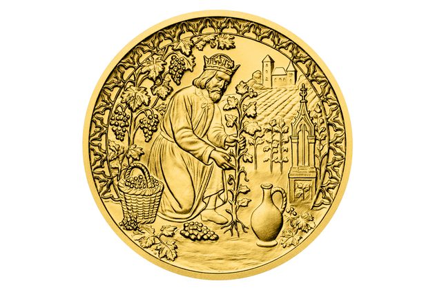 Zlatý dukát ČR 2026 - Karel IV. zakladatel standard (ČM 2026)