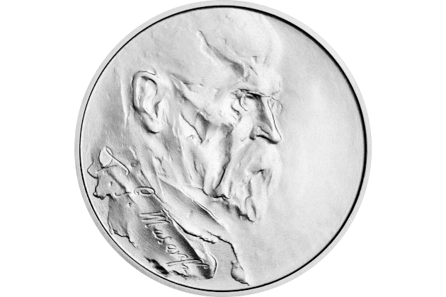 Stříbrný odražek dukátu Tomáš Garrigue Masaryk (ČD 2024)