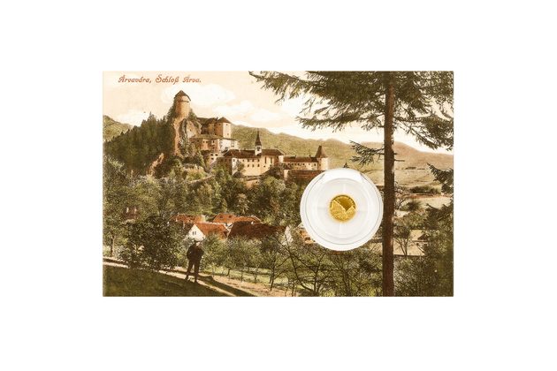 Zlatá mince  Oravský hrad SK (ČM 2025)