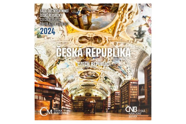 Sada oběžných mincí ČR - Česká republika provedení sady standard (ČNB 2024)