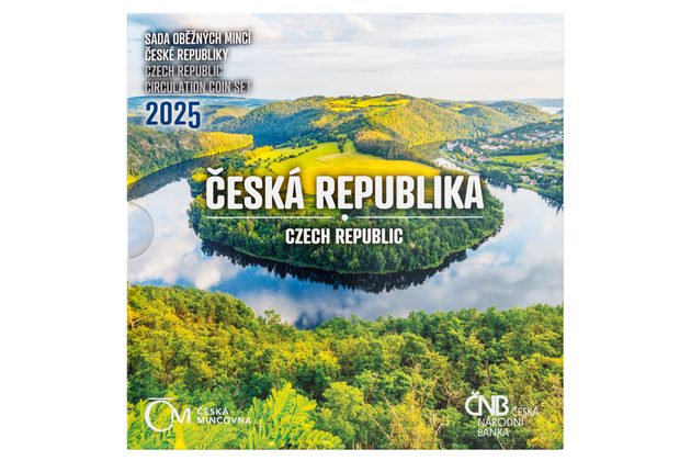 Sada oběžných mincí ČR - Česká republika provedení sady standard (ČNB 2025)