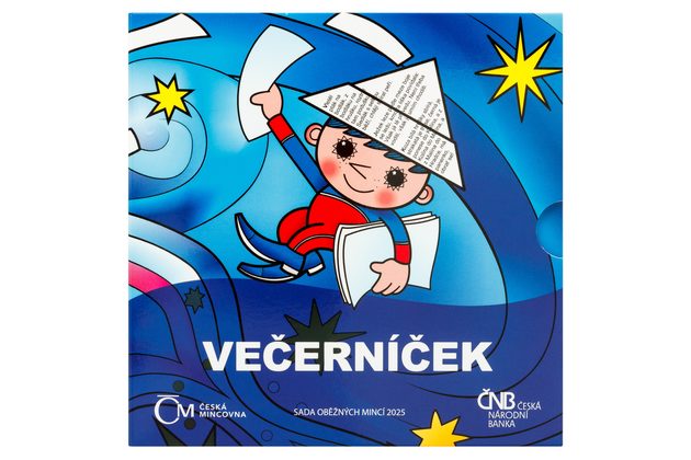 Sada oběžných mincí ČR - Večerníček standard (ČNB 2025) 
