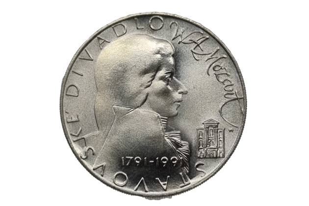 100 Kčs Stavovské divadlo - W. A. Mozart (1991) (Wč.194)