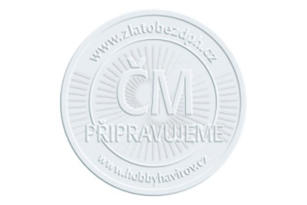 Stříbrná dvouuncová mince Archanděl Rafael proof (ČM 2022)  