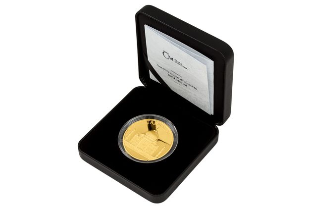 Zlatá mince Nových sedm divů světa - Tádž Mahal  proof (ČM 2025)