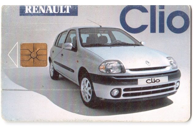 TK110 - Telefonní karta ČR Telecom - Renault Clio (04/02.98/50 150Kč)