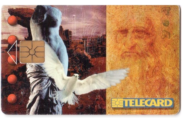 TK111 - Telefonní karta ČR Telecom - "da Vinci" (37/09.97/50 150Kč)