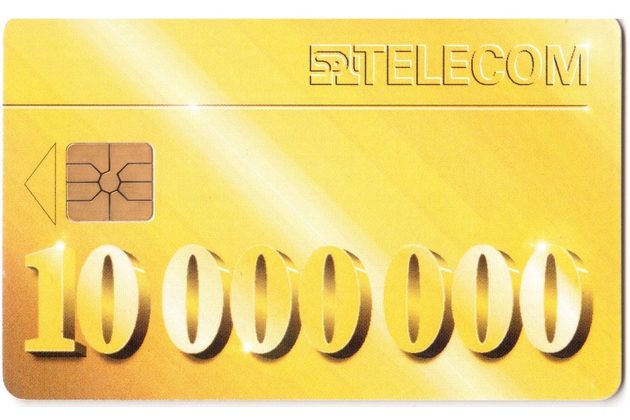 TK114 - Telefonní karta ČR Telecom - 10 000 000 (05/01.96/50)