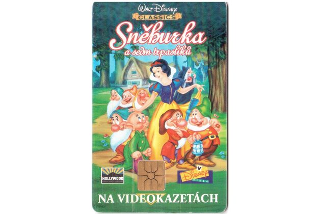 TK122 - Telefonní karta ČR Telecom - Sněhurka (31/09.98/50 150Kč)
