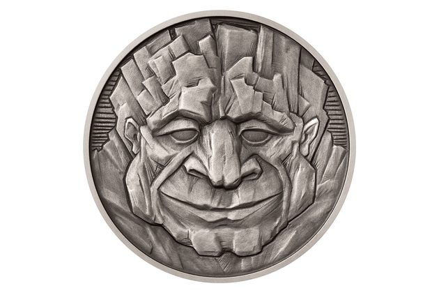 Stříbrná mince Mytologické postavy - Troll standard (ČM 2025) 