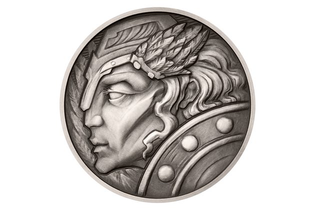 Stříbrná mince Mytologické postavy - Valkýra standard (ČM 2025)