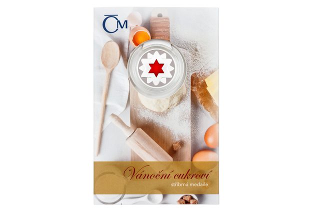 Stříbrná medaile Vánoční cukroví proof (ČM 2025)