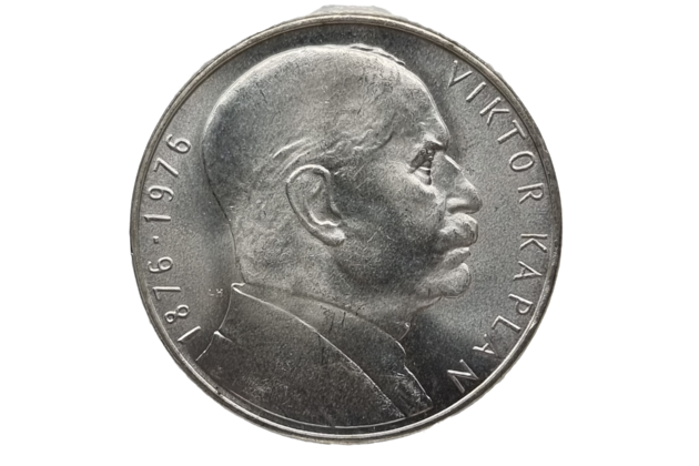 100 Kčs 100. výročí narození Viktora Kaplana (1976)  (Wč.143)