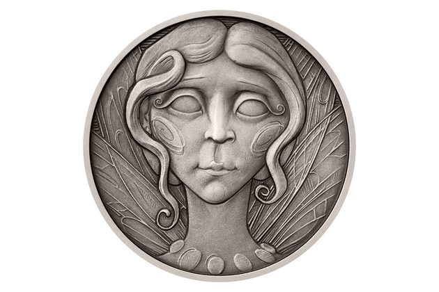 Stříbrná mince Mytologické postavy - Víla standard (ČM 2025)  