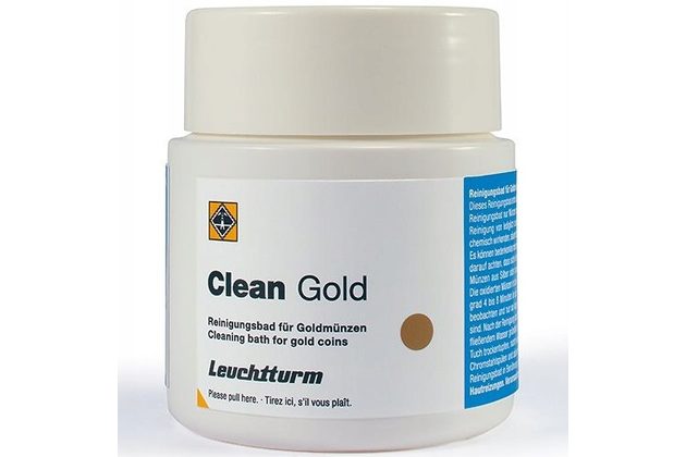 Čistič na mince Leuchtturm Cleaning bath Gold 150ml- Na zlato (336203)