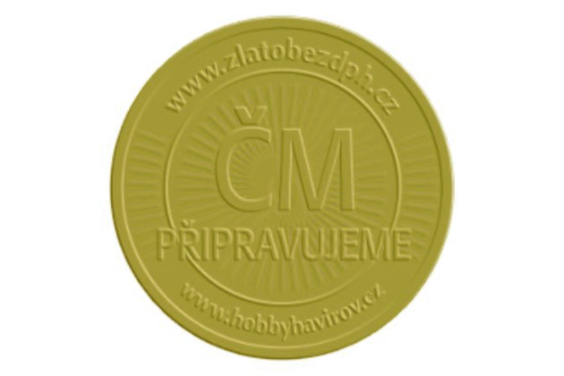 Zlatá mince Dobové pohlednice - Kroměříž proof (ČM 2026)