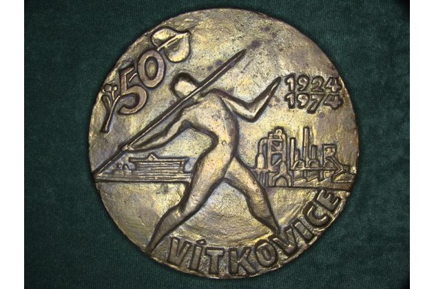 1243-Vitkovice 1924-1974 (50let) jednostranná