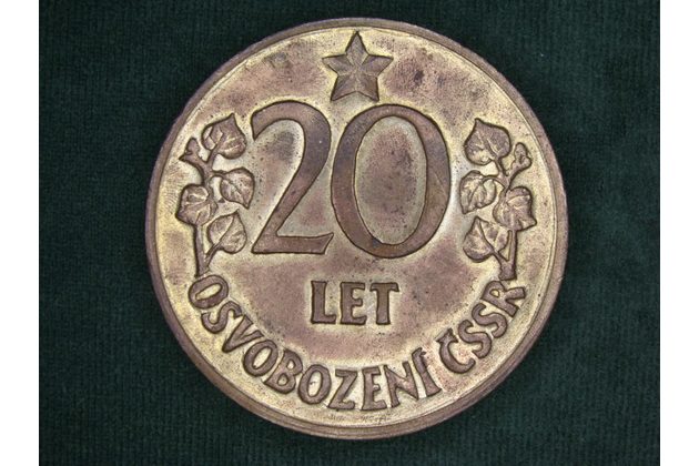 1253-Osvobození ČSSR (20let)