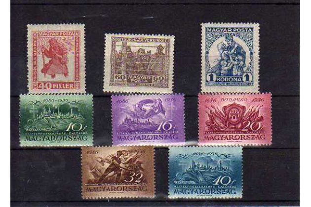 známky - soubor č.21MF - Maďarsko 