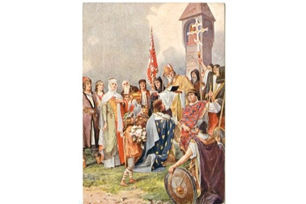 C 40994 - Křest knížete Bořivoje a Ludmily