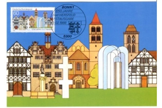 5/1986/Cartes Maximum/Bundesrepublik Deutschland