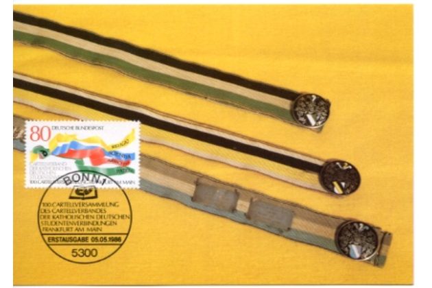 16/1986/Cartes Maximum/Bundesrepublik Deutschland