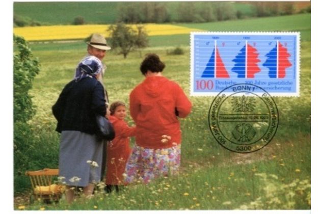 29/1989/Cartes Maximum/Bundesrepublik Deutschland