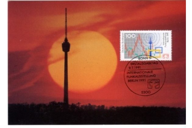 58/1991/Cartes Maximum/Bundesrepublik Deutschland